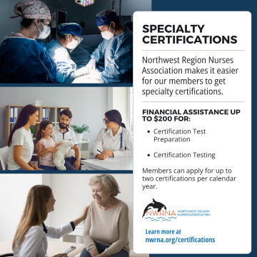 Financial assistance for specialty certification testing